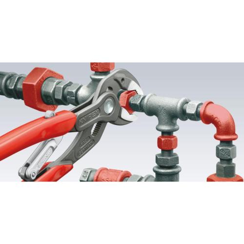 Knipex SmartGrip Water Pump Pliers with Automatic Adjustment Grey Atramentized 250mm 85 01 250
